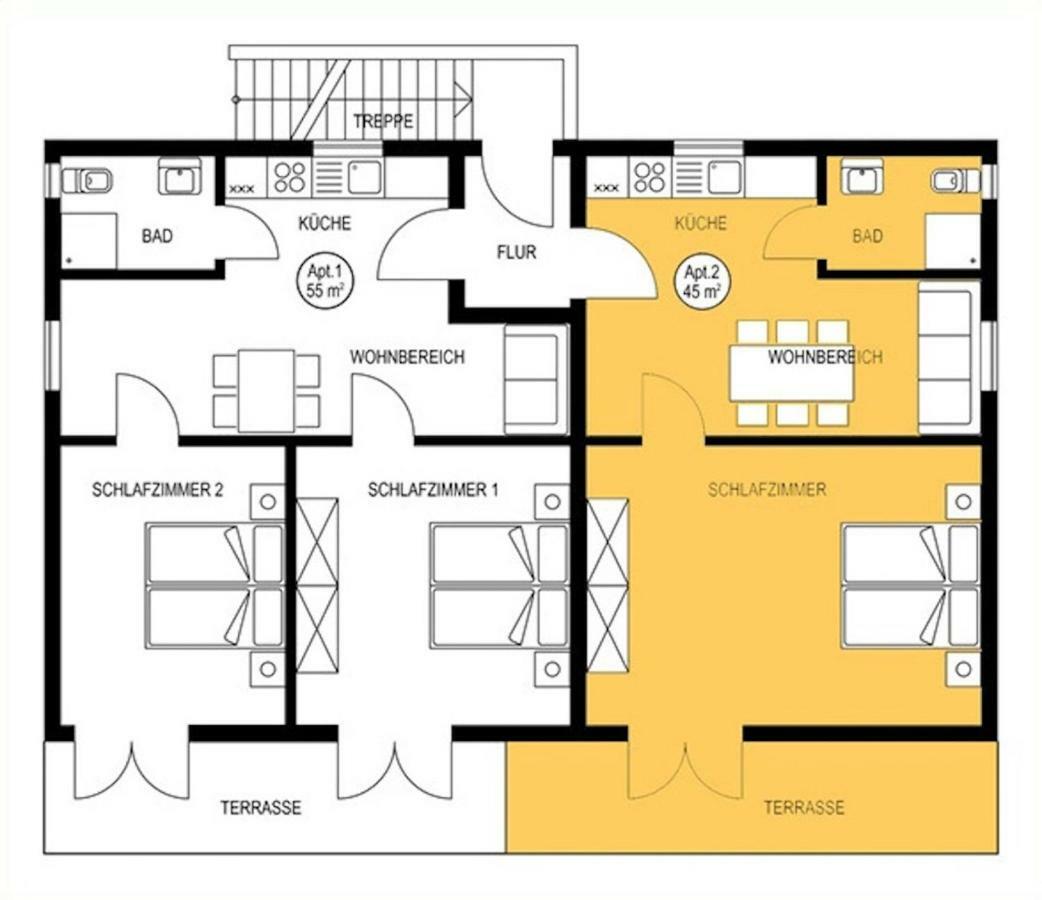 Adria Arba Apartments 拉布 外观 照片
